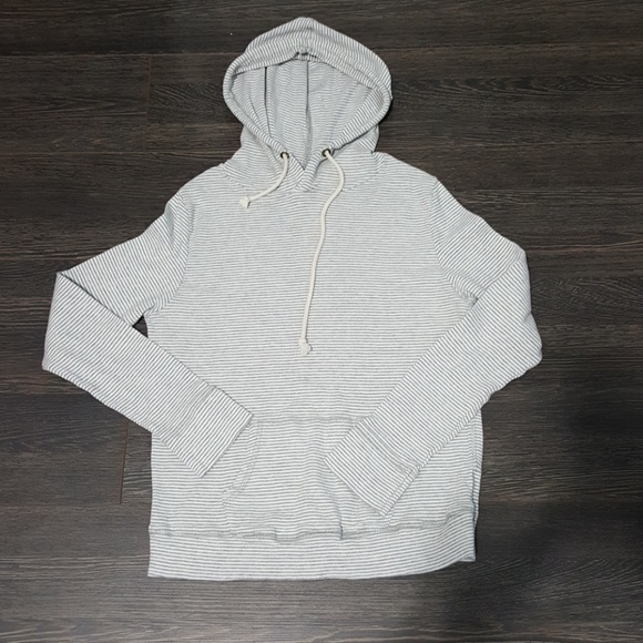 Splash Other - Gray Striped Hoodie